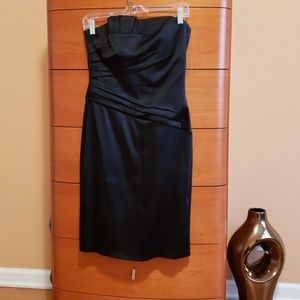 White House Black Market strapless cocktail dress